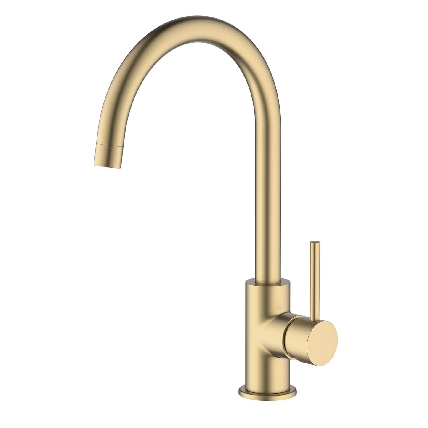 Modern Single Handle Kitchen Faucet with 360° Swivel Spout for Easy Use KF10001