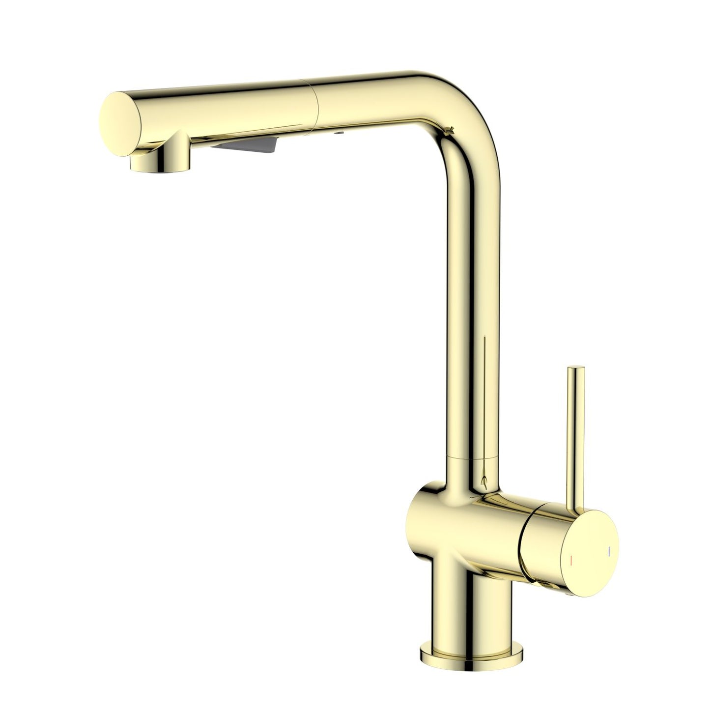Aquavit Arcus Single hole brass Pull-out Kitchen Faucet KF13107