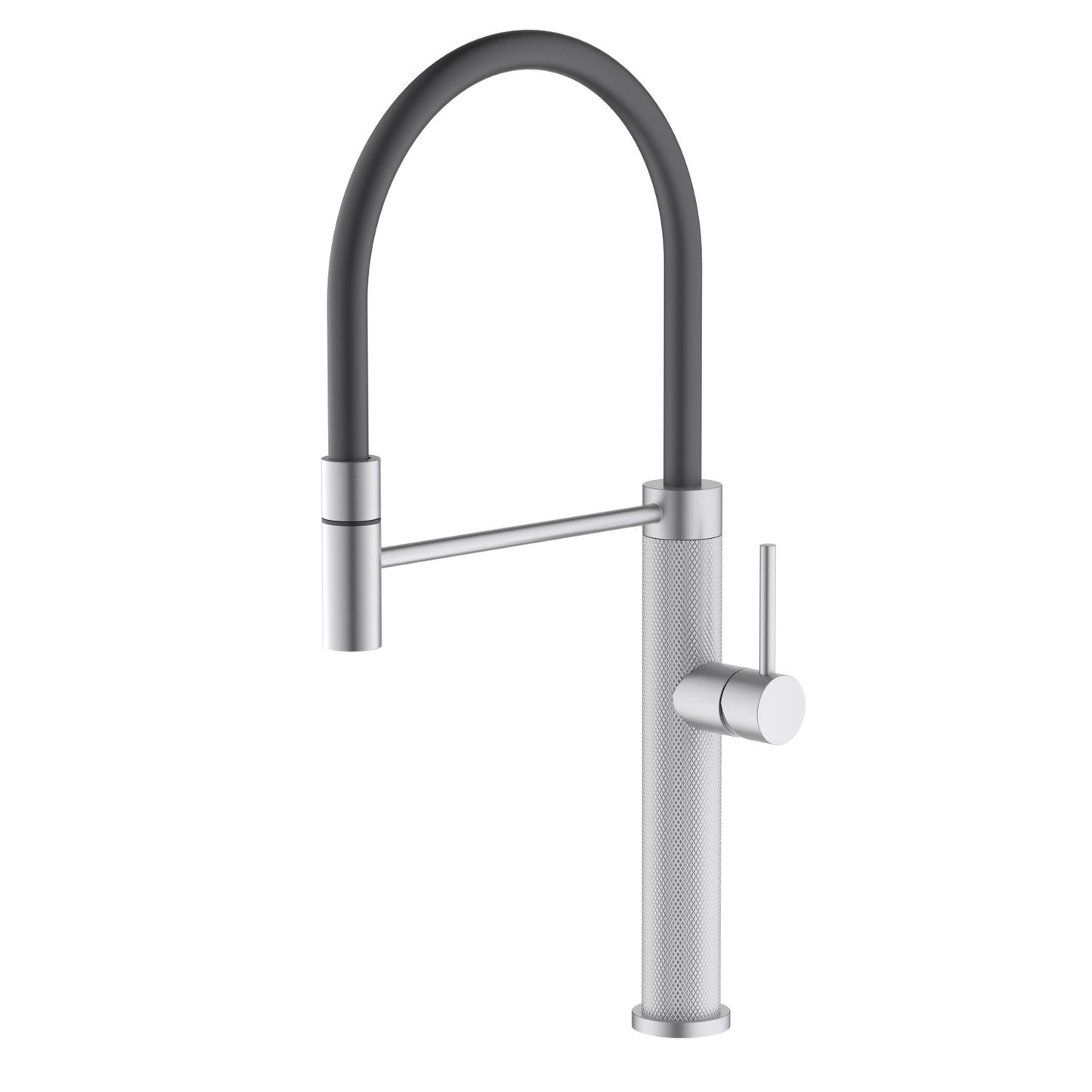 Aquavit Pull-Out Kitchen Faucet with Knurled Body KF15202