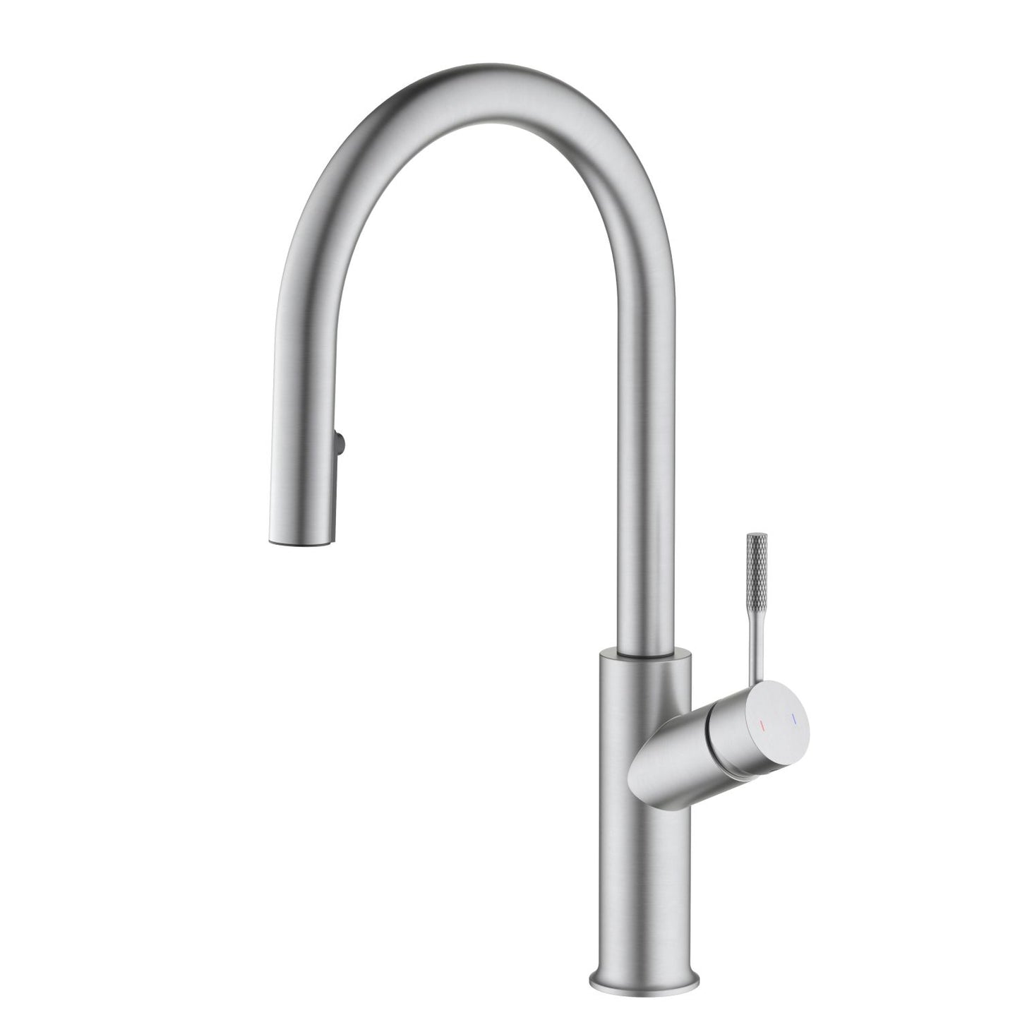 Aquavit Tilt Single handle Pull down Kitchen Faucet with hidden sprayer KF22114