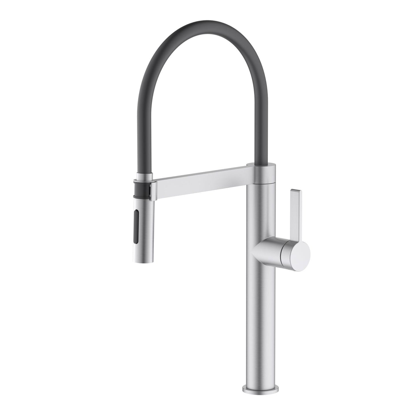 Aquavit Verte Single handle kitchen faucet with Pull out Black hose KF23202