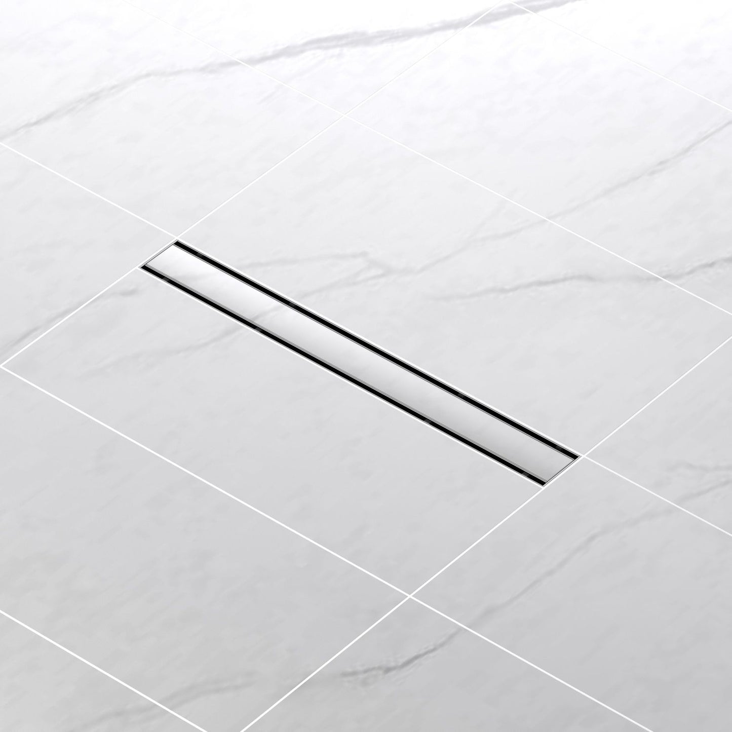 Aquavit Reversible Tile-In Linear Shower Drain LDB01