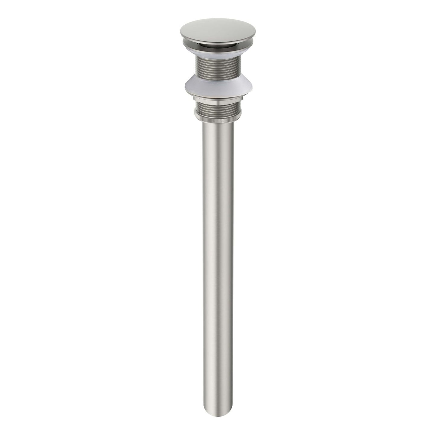 Durable Brass Pop-Up Drain Waste Trap Without overflow 30cm Stainless pipe PW0017