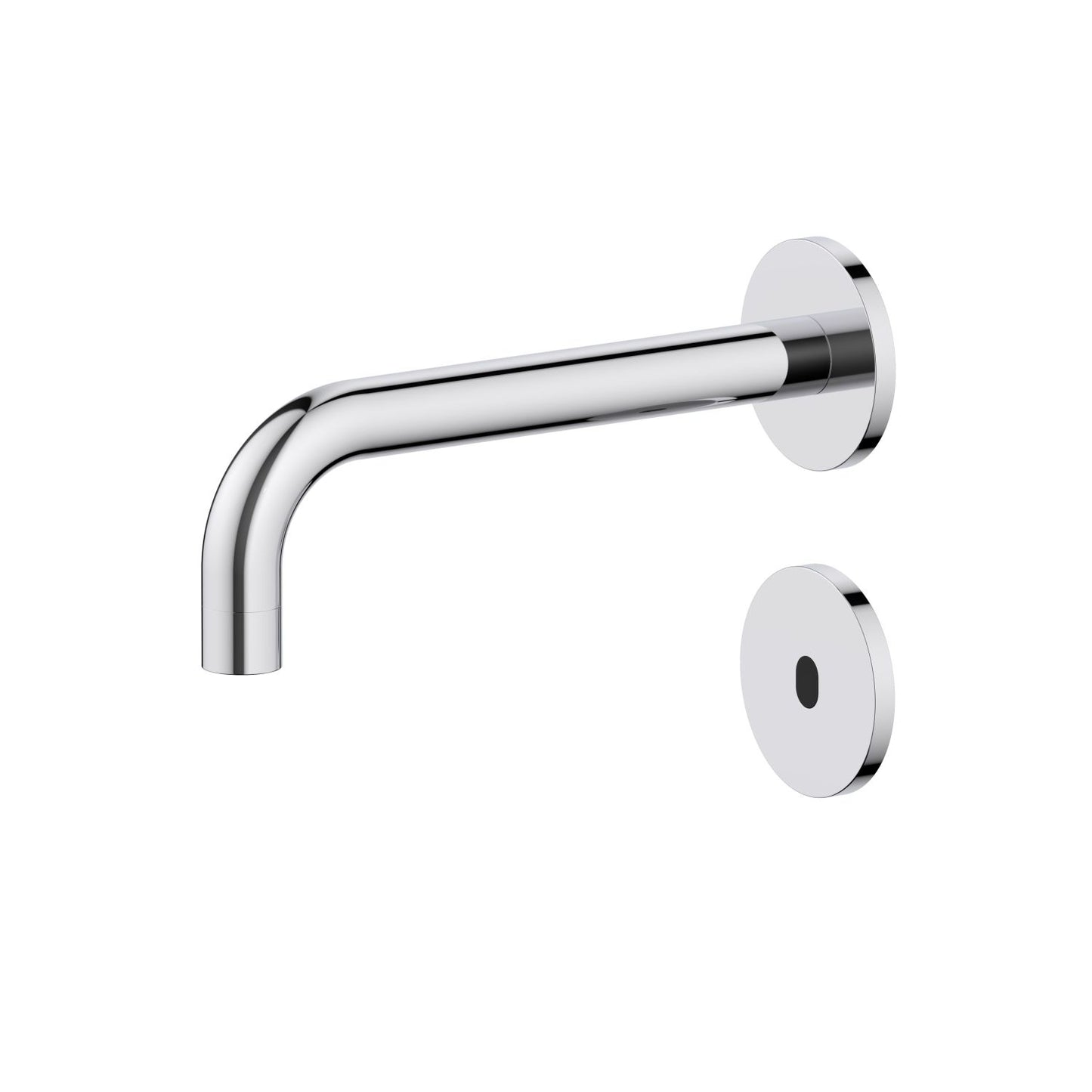 Contemporary Square Wall Sensor Mixer for Hygiene and Style SF0904