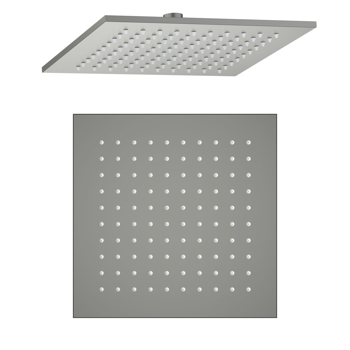 Square Sus304 shower head SHD1001