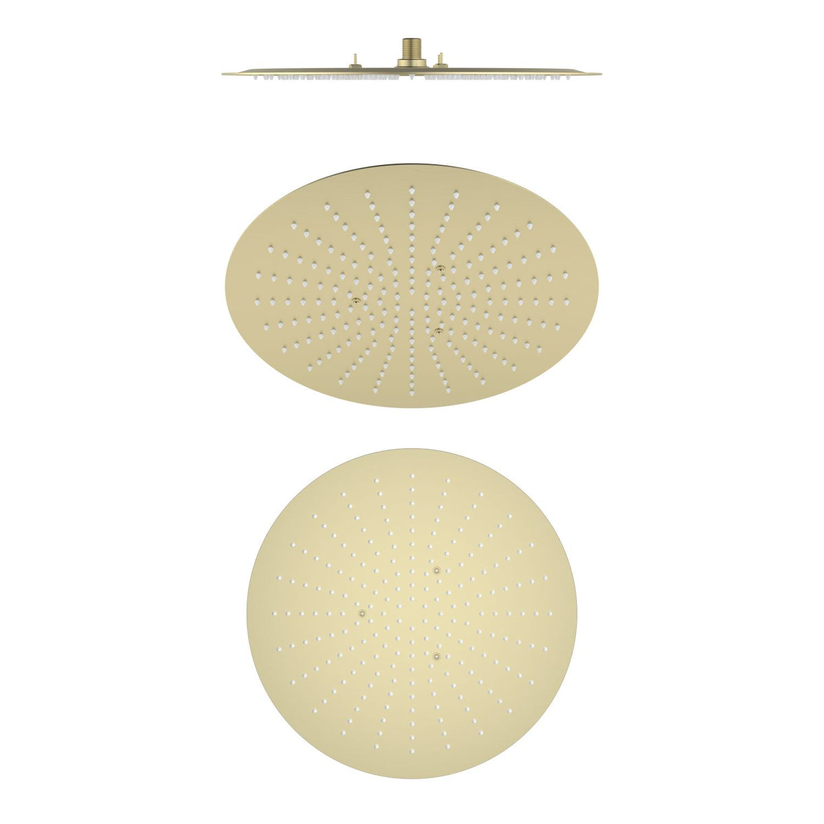 Aquavit 400mm Ultra-Thin Flush-Mount Round Ceiling Rainfall Showerhead SHE1602