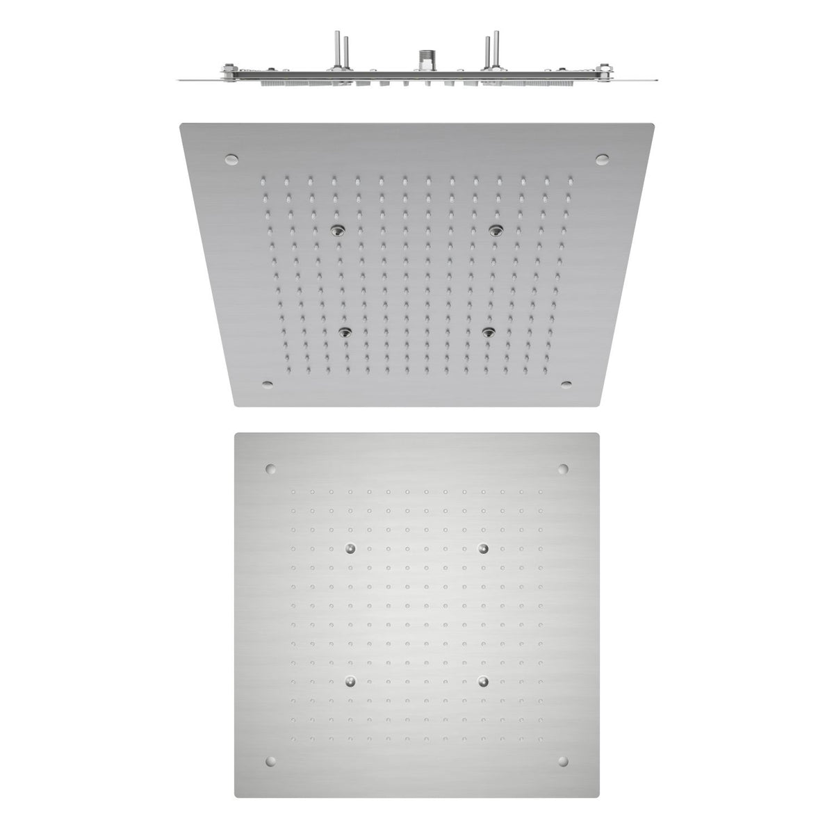 Aquavit 500x500mm Flush-Mount Ceiling Rainfall Showerhead with 3-Tier Reinforced Structure SHE2001