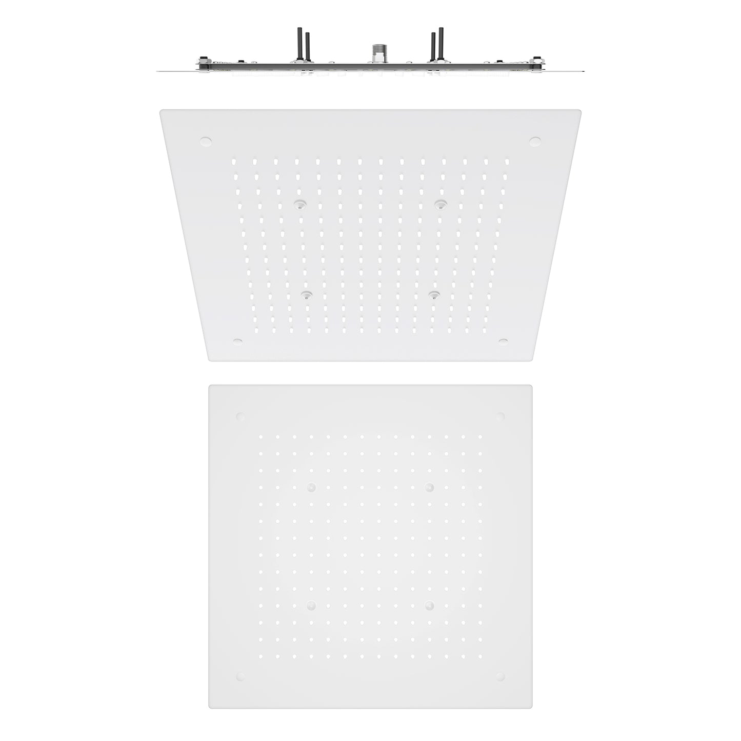 Aquavit 500x500mm Flush-Mount Ceiling Rainfall Showerhead with 3-Tier Reinforced Structure SHE2001