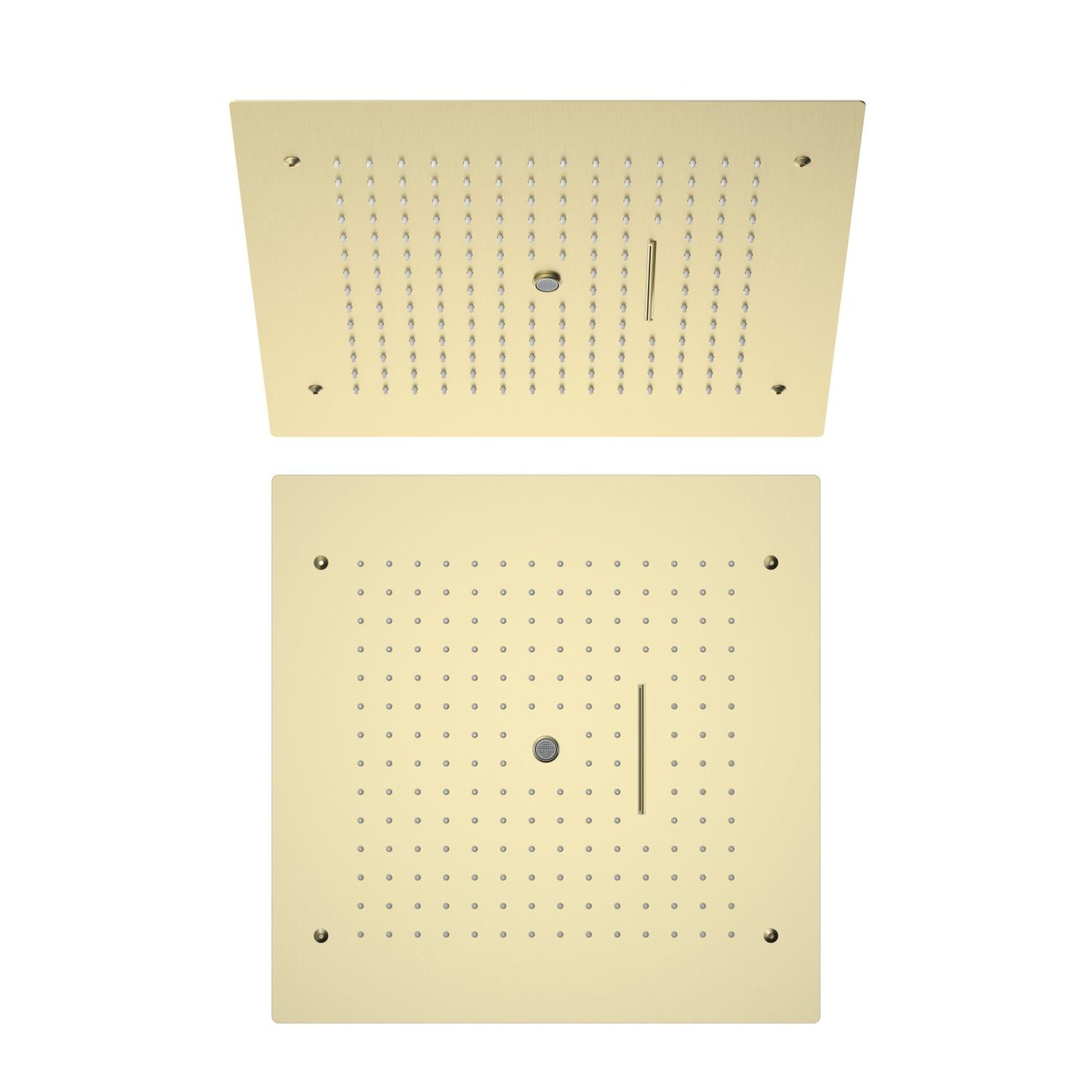 Aquavit 500x500mm 3-Function Flush-Mount Ceiling Rainfall Showerhead SHE2003