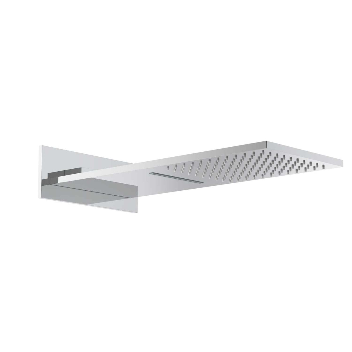 Integrated wall-mounted shower head with installation box