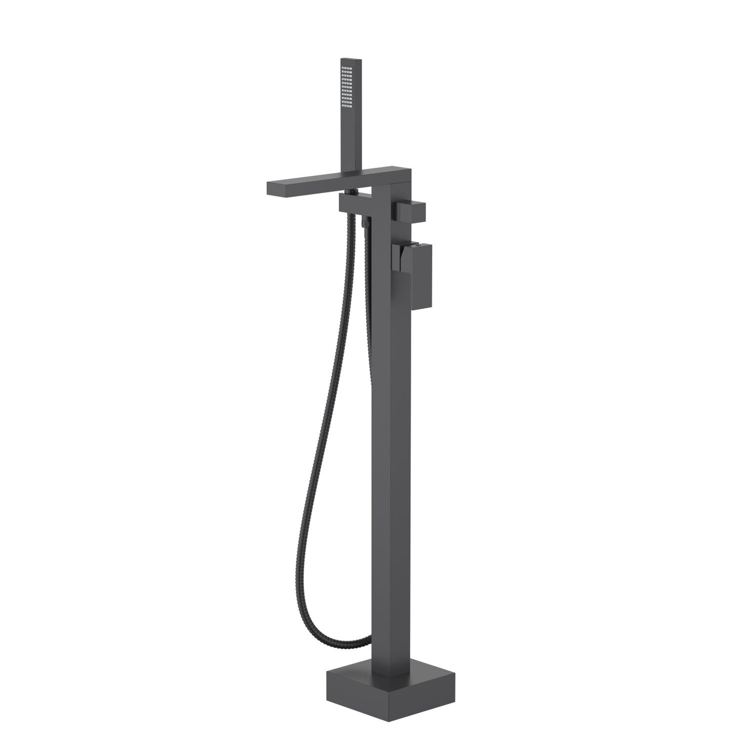 Aquavit Cube Freestanding Tub Faucet with Low Profile Brass Spout TF0805021