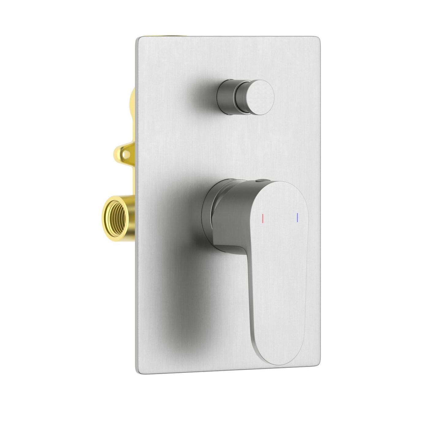 Tender concealed shower mixer with 2 outlet auto-return diverter VT0412201