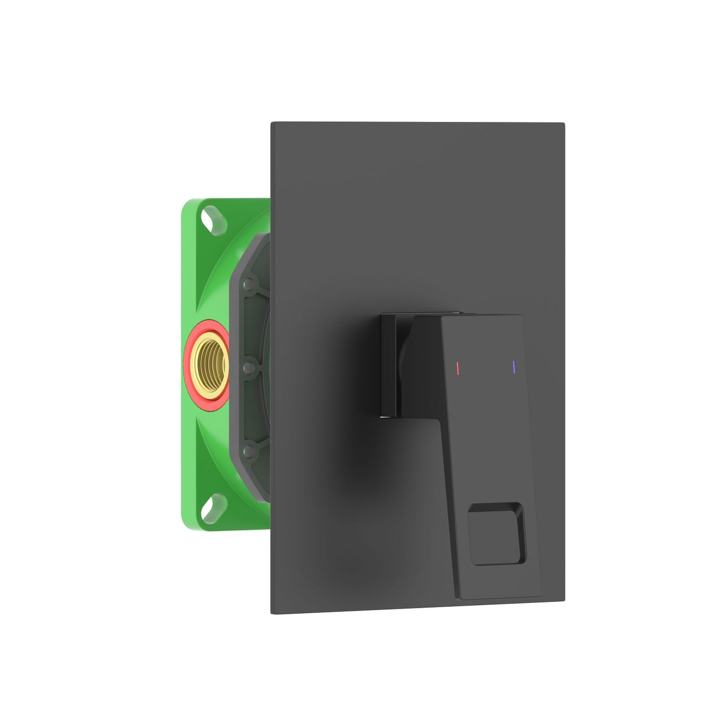 Hollow concealed shower mixer with 1 outlet with universal box VT0631101