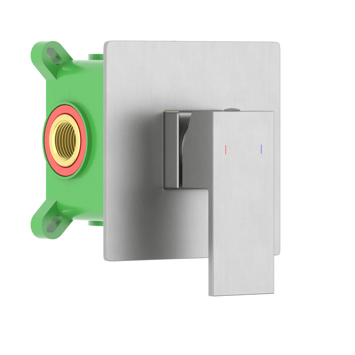 Aquavit brushed nickel one-outlet concealed shower mixer VT0821101