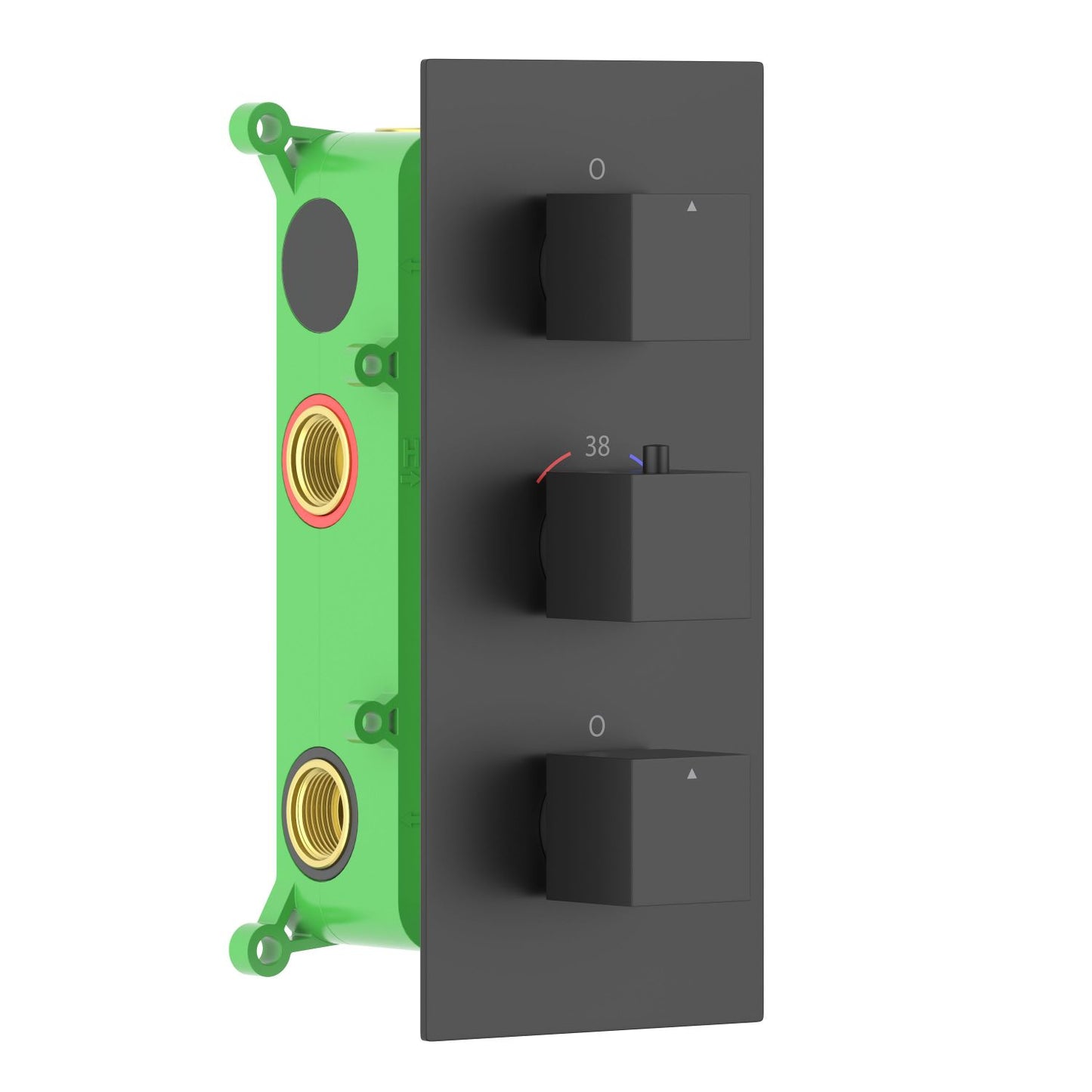 Cube themostatic shower faucet 4 way VT0853401