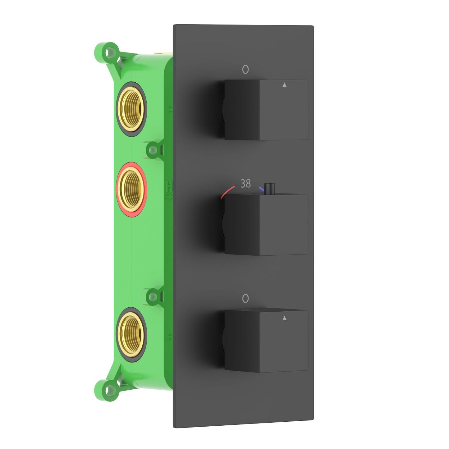 Cube themostatic shower faucet 5 way VT0853501