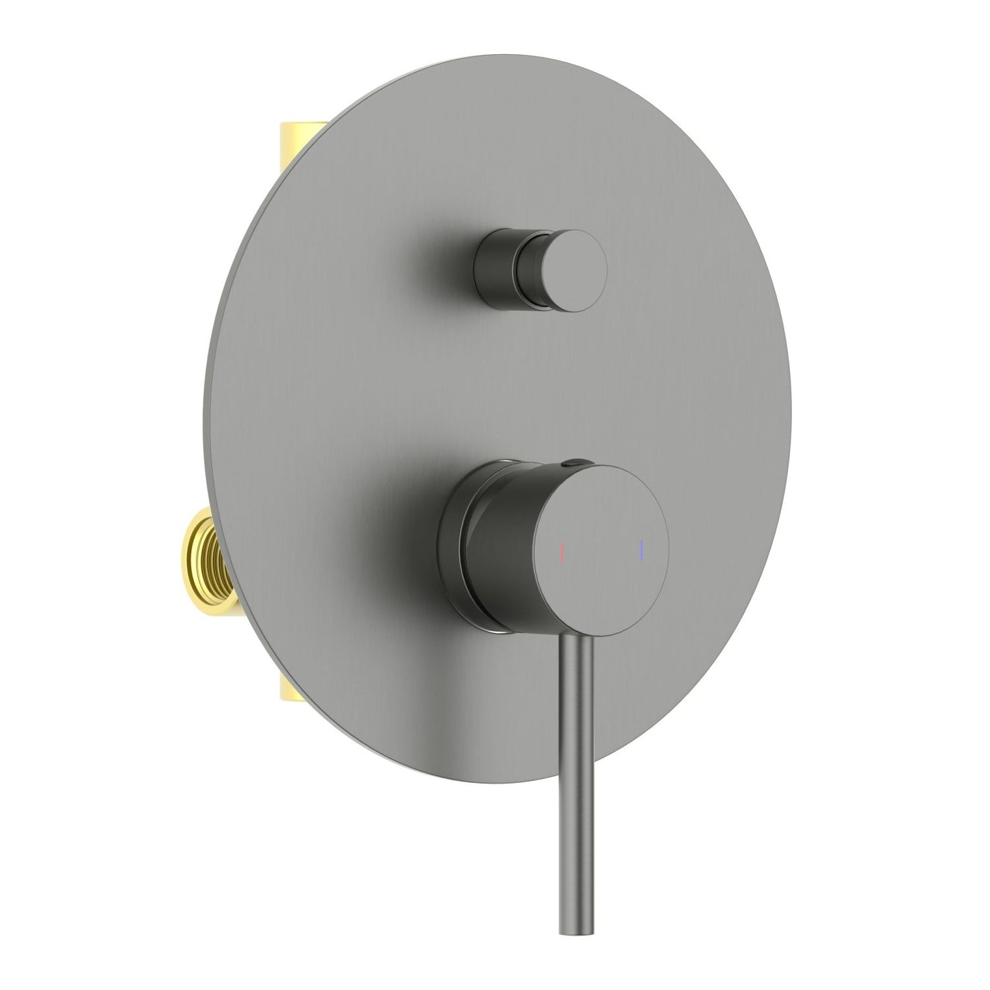 Circular two-way Durable Brass Concealed Mixer VT0912201