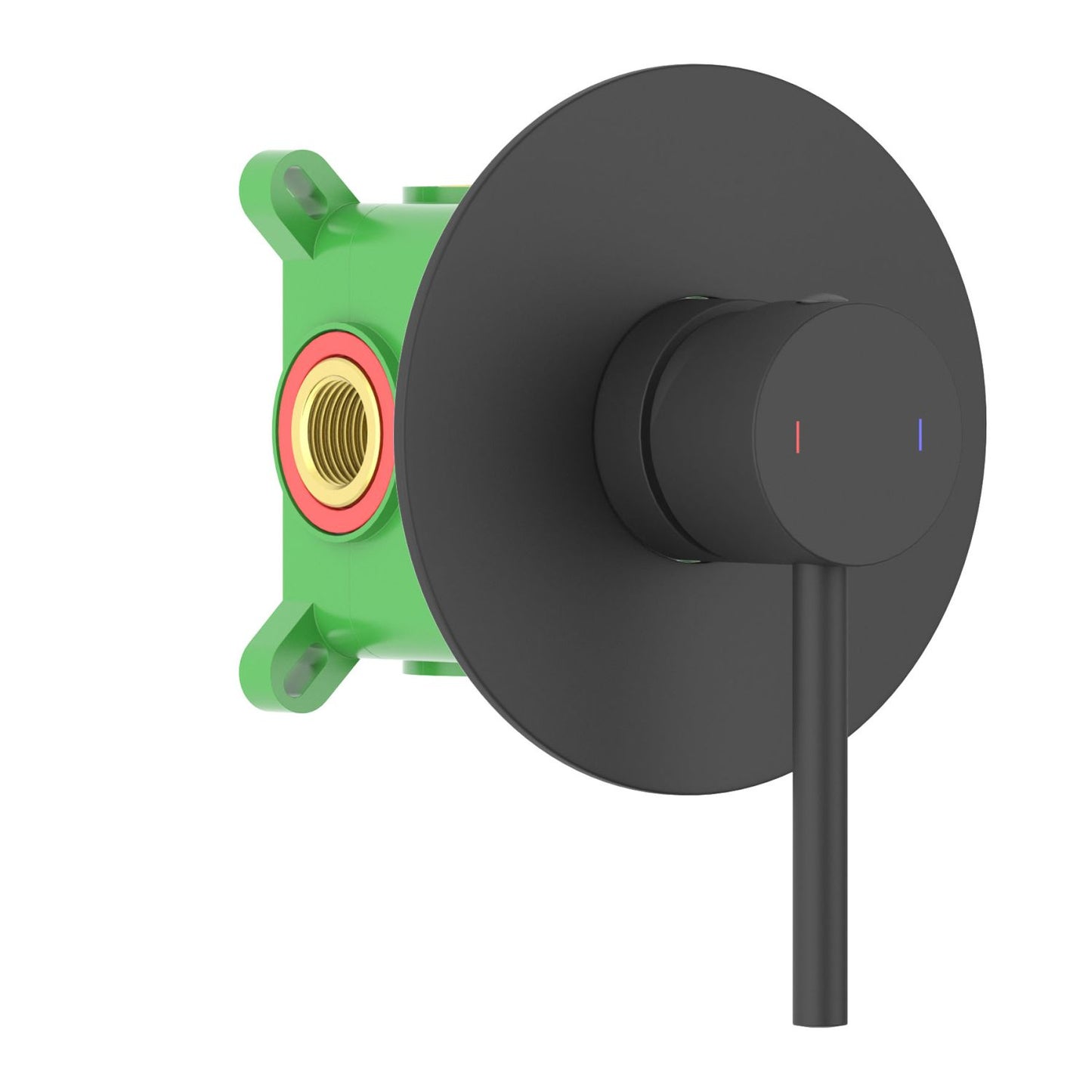 Circular Concealed shower valve with box 1 outlet VT0921101