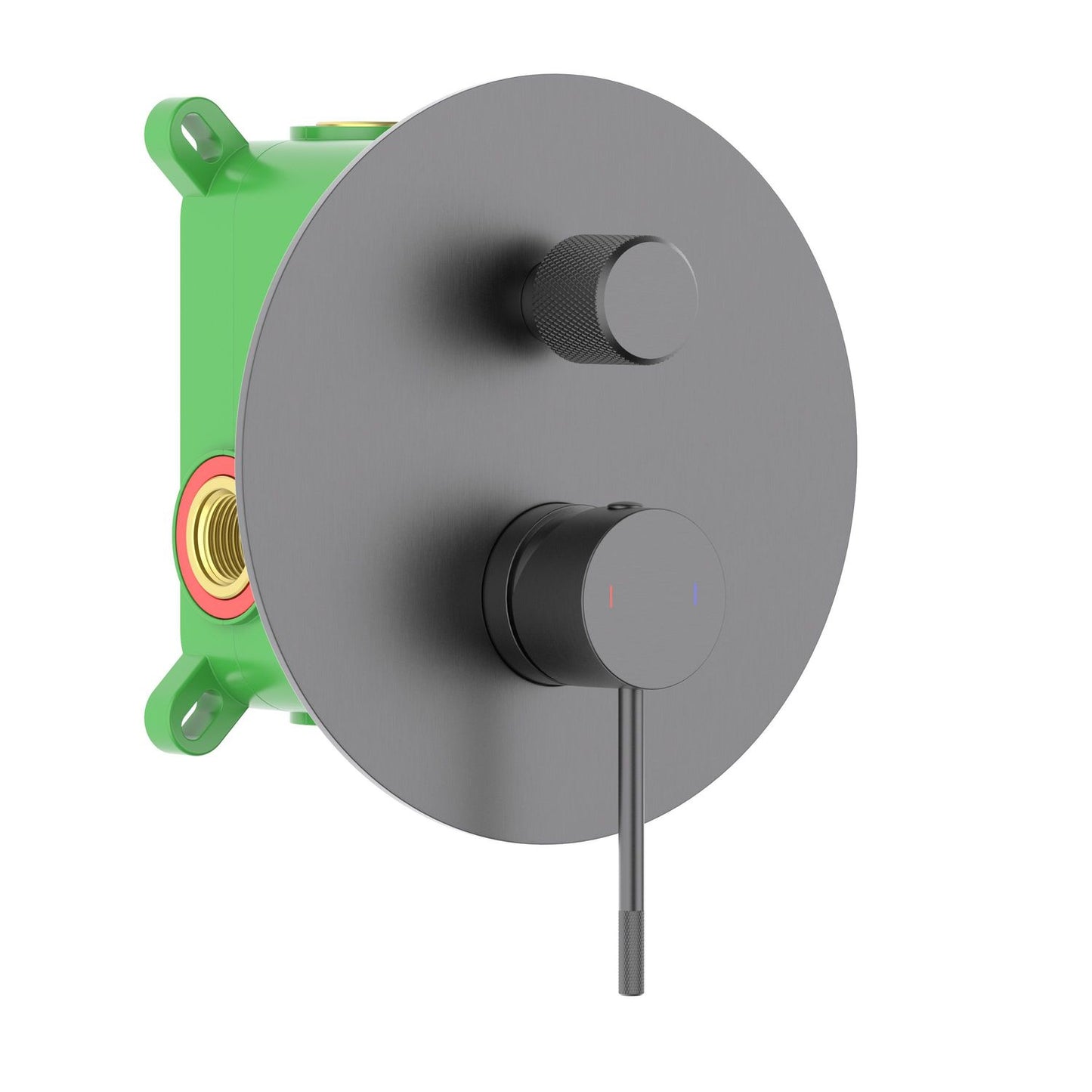 Aquavit Circular X Series 2-Way Concealed Shower Mixer with Installation Box VT1022201