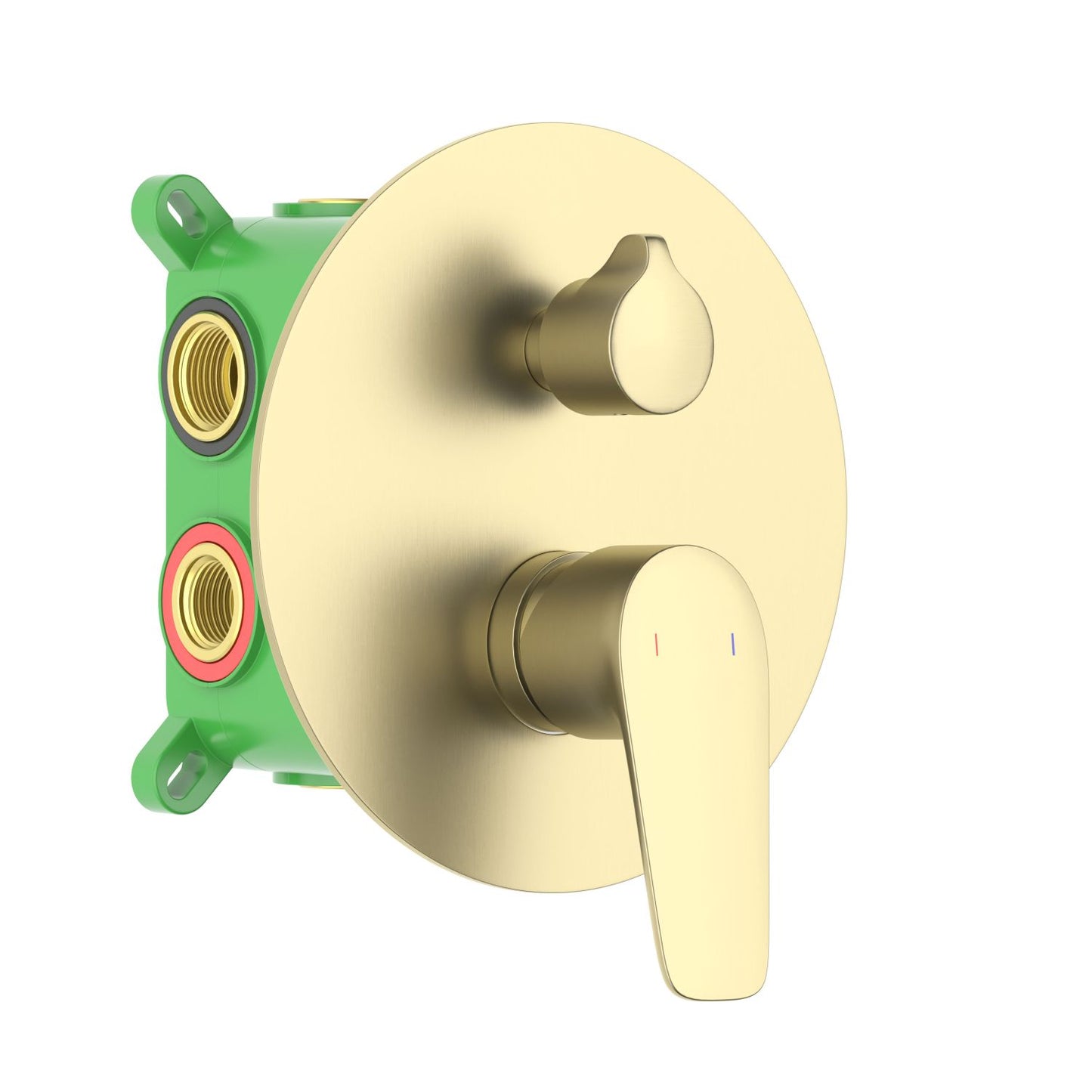 Aquavit Harmony Solid Brass 3-Way Concealed Shower System Valve VT2222301