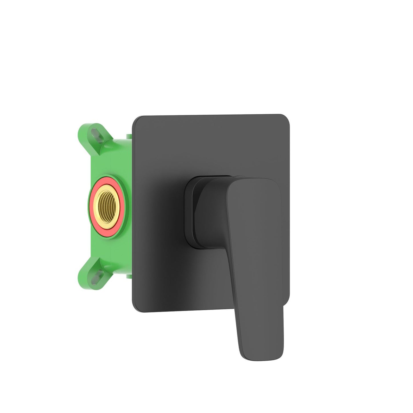 Matera Brass Concealed Shower Mixer with Sleek Stainless Steel Plate VT2321101