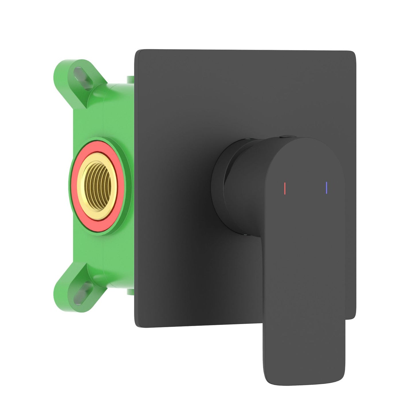 Vision Brass Concealed Bathroom Shower Mixer 1 Outlet VT2521101