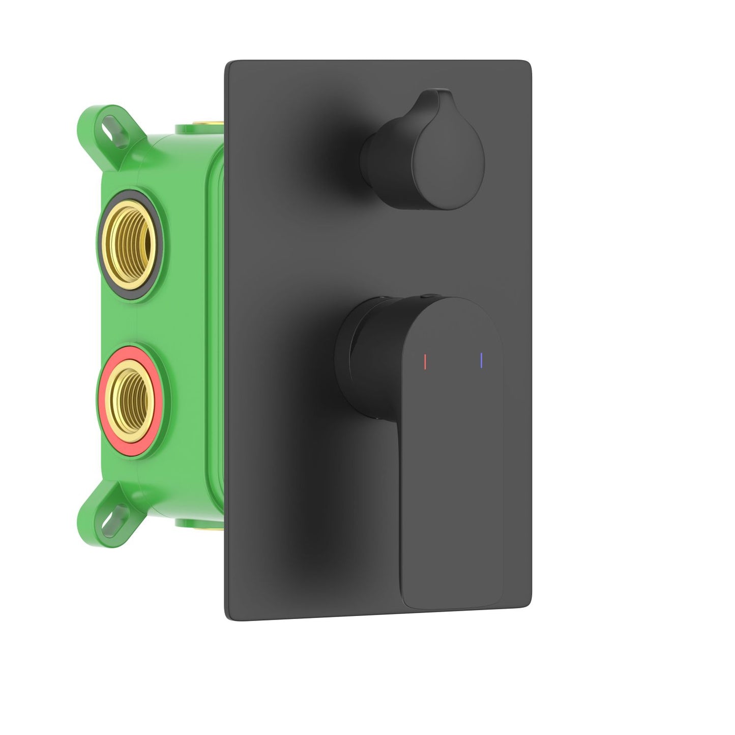 Vision Minimalist Wall Concealed Shower Mixer with High-Quality Cartridge VT2522301