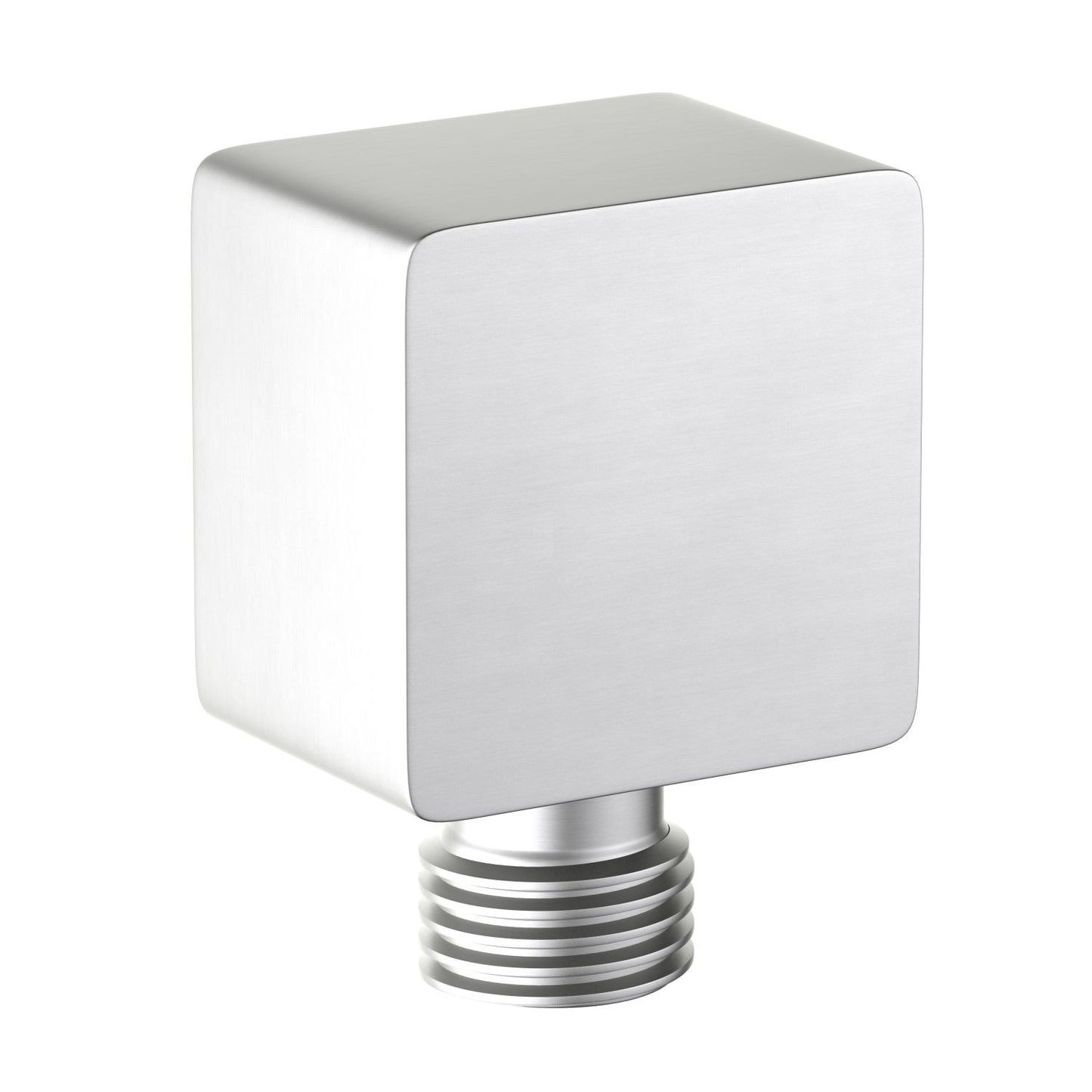 WE05 brushed nickel square brass hand shower supply elbow