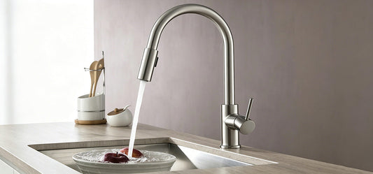 Pull Down Kitchen Faucet