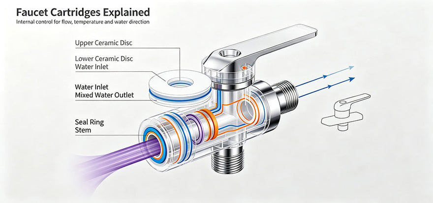 Faucet Cartridges Explained: Why “Ceramic” Is Only the Beginning
