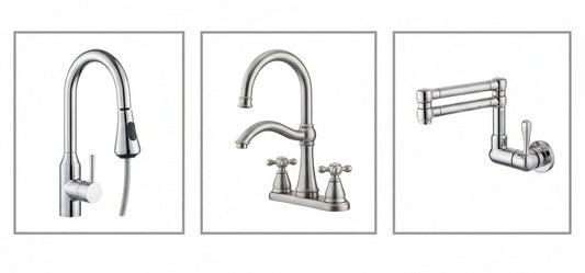 Pull-Down, Bridge, and Pot Filler Kitchen Faucets: Which One Should You Pick?