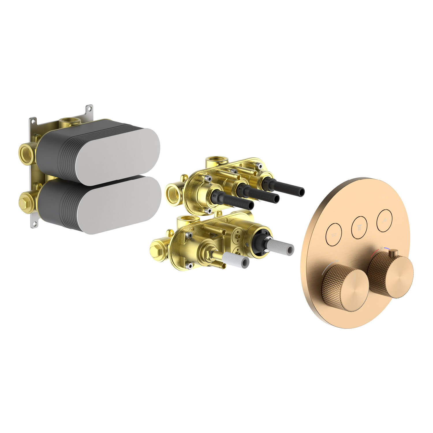TSVB Series - Push-Button with Master Volume