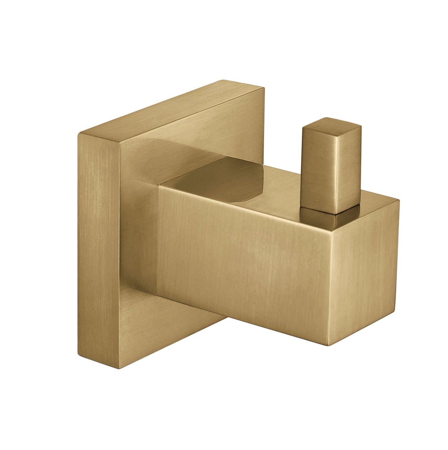 AQUAVIT Solid Brass Robe Hook with SUS304 Bracket AA010011