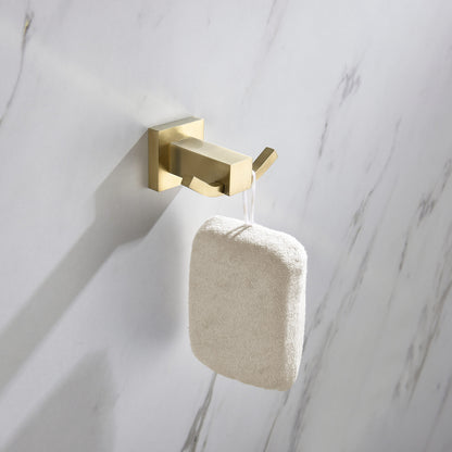 AQUAVIT Solid Brass double hook AA010012