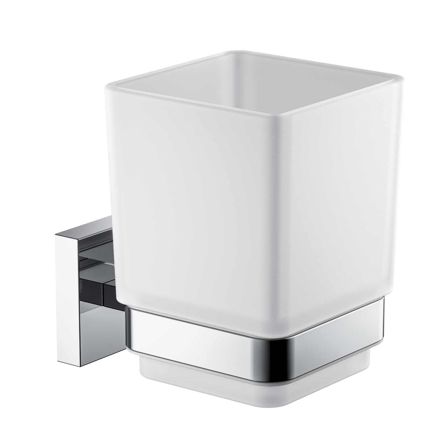 Elegant Square Brass Wall mounted Tumbler holder AA010033