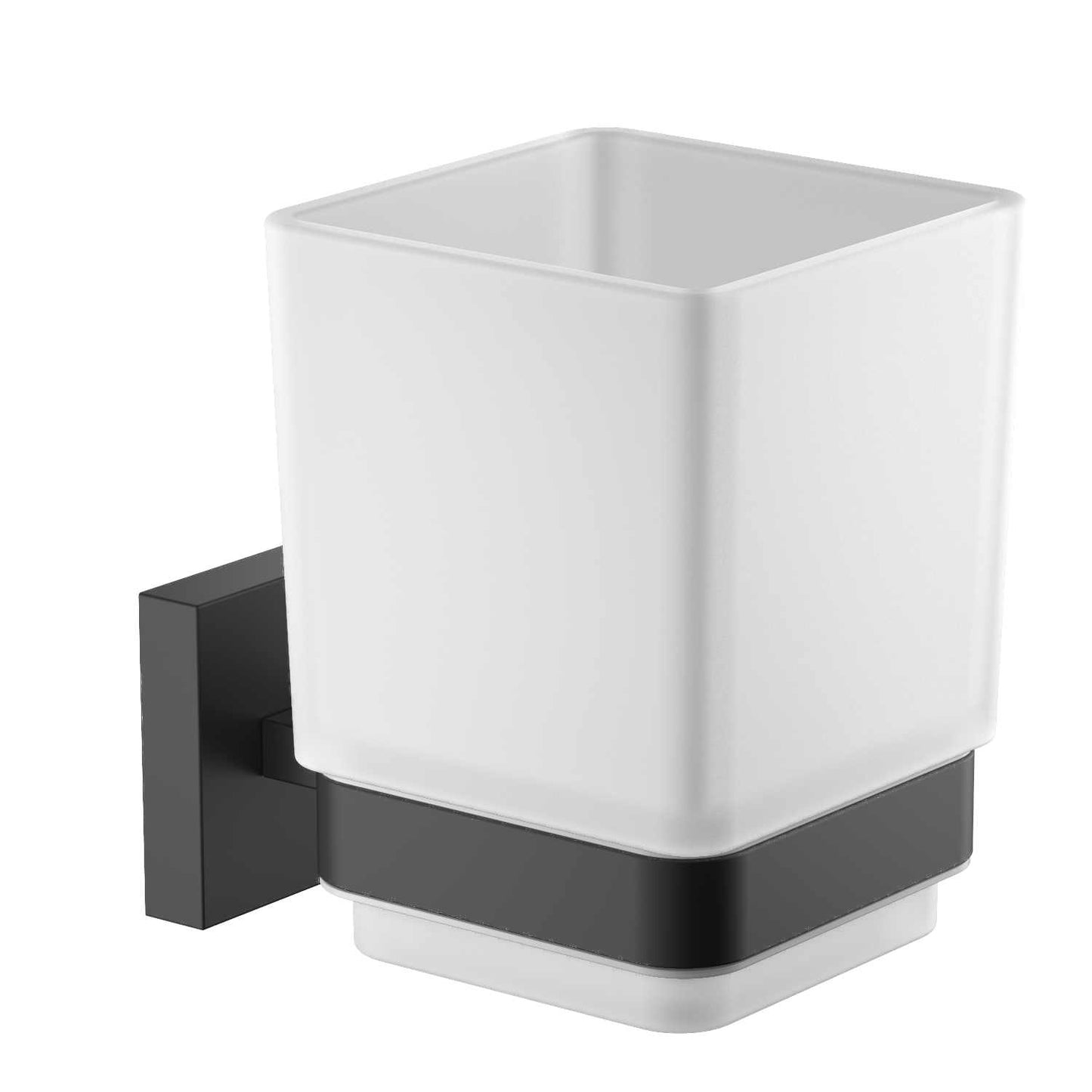 Elegant Square Brass Wall mounted Tumbler holder AA010033