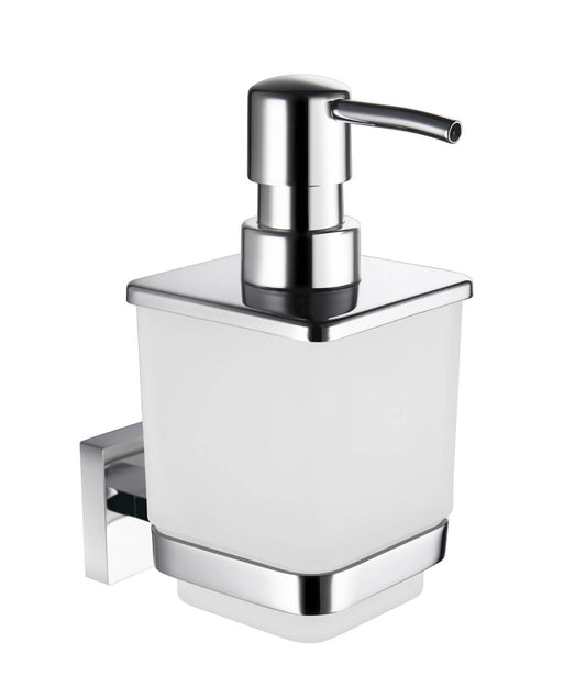 Elegant Square Durable And Stylish Brass Wall mounted soap dispenser AA010039