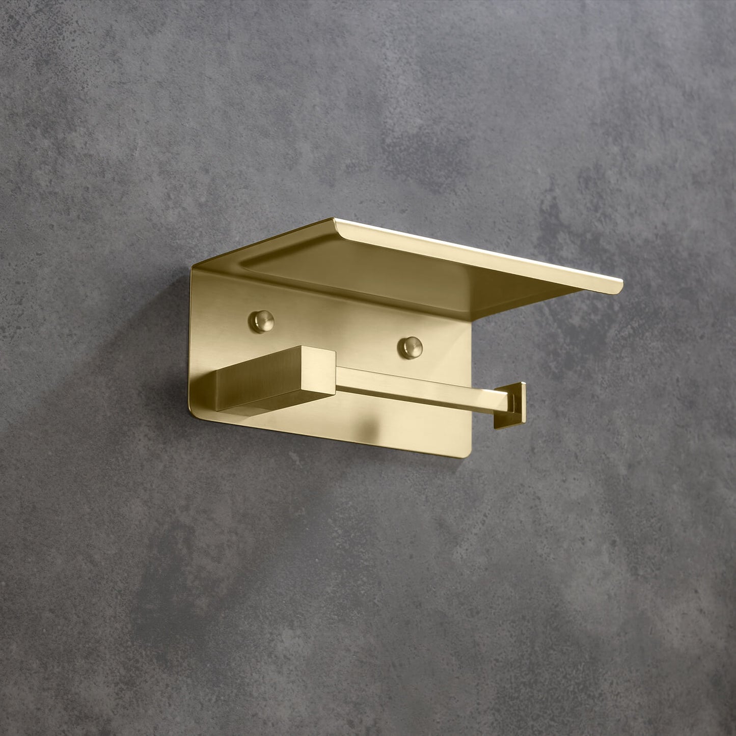 Durable for Long-Term Use Brass Tissue holder with shelf AA010045