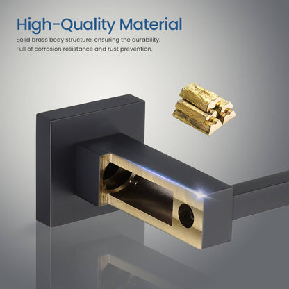 Elegant Premium Solid Brass Towel Bar 450mm AA010052