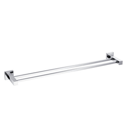 Elegant Brass Towel Bar 600mm Double bar design AA010056