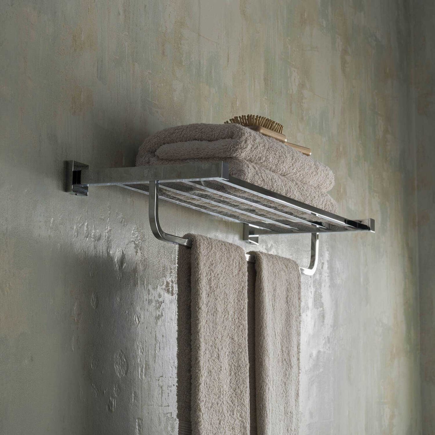 Stylish Brass Towel Rack with Easy-to-Install SUS304 Part AA010058