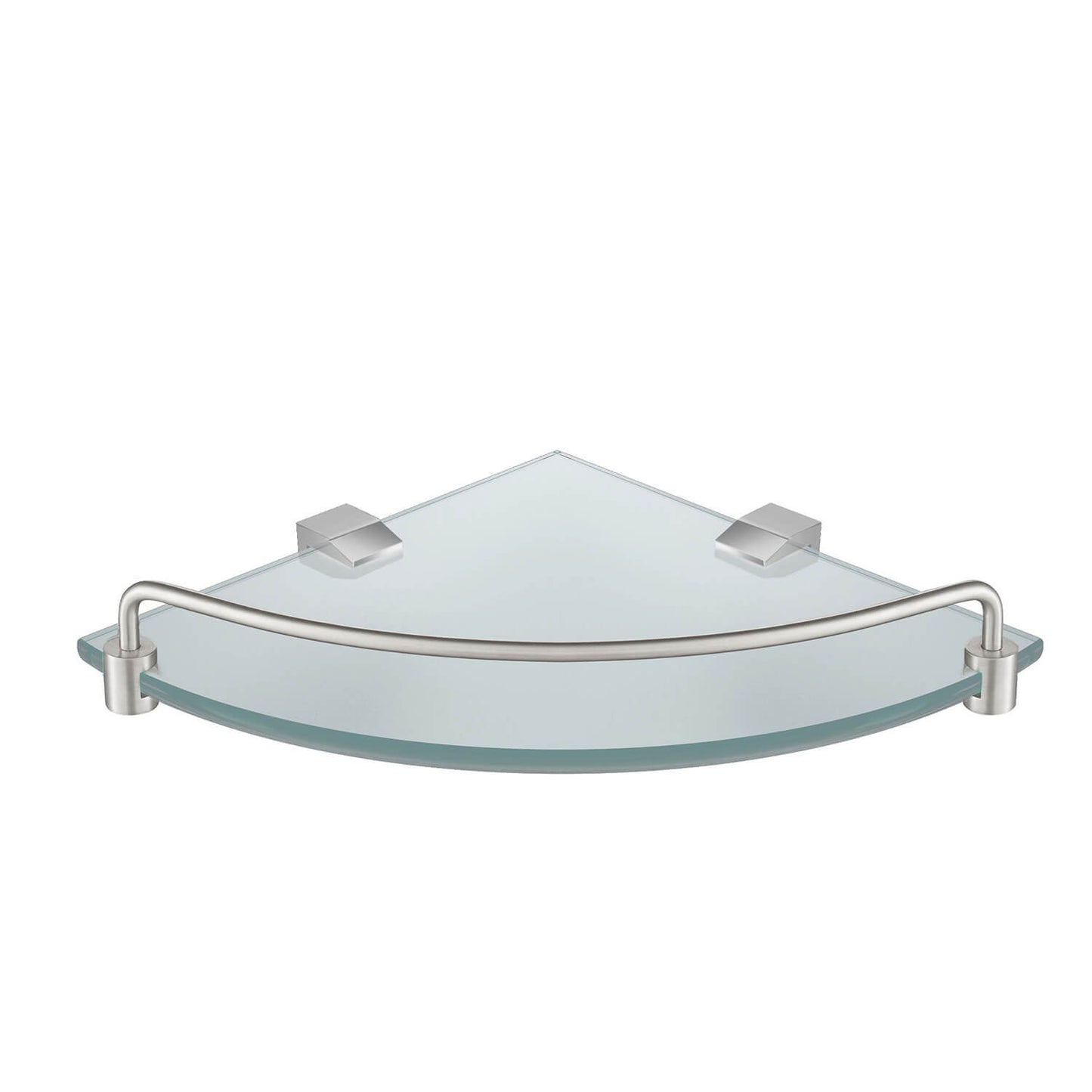Corner glass Shelf with railing AA010073