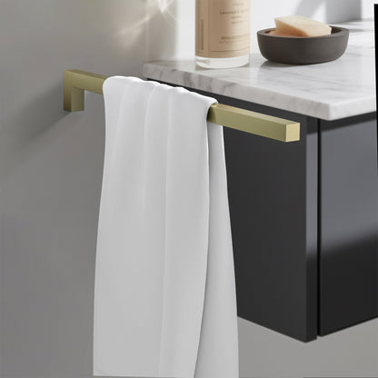 Aquavit Wall Mounted Space-Saving Towel Holder AA010081