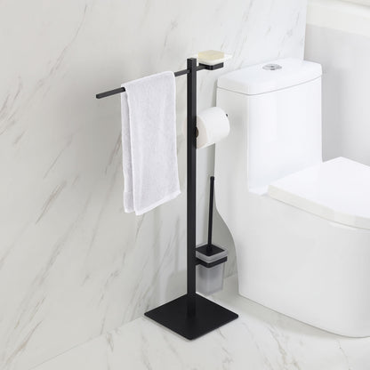 Elegant Floor standing 4 in 1 Bathroom accessories set AA010091