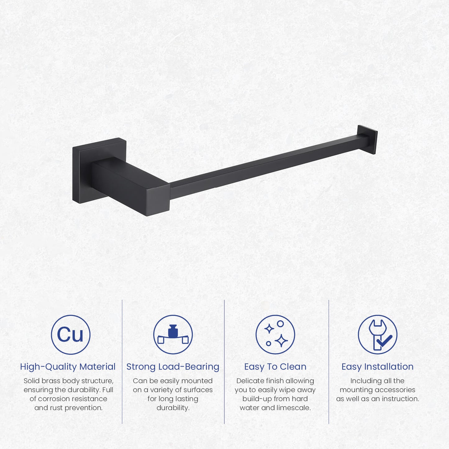 Elegant Practical Brass Towel Ring AA010150