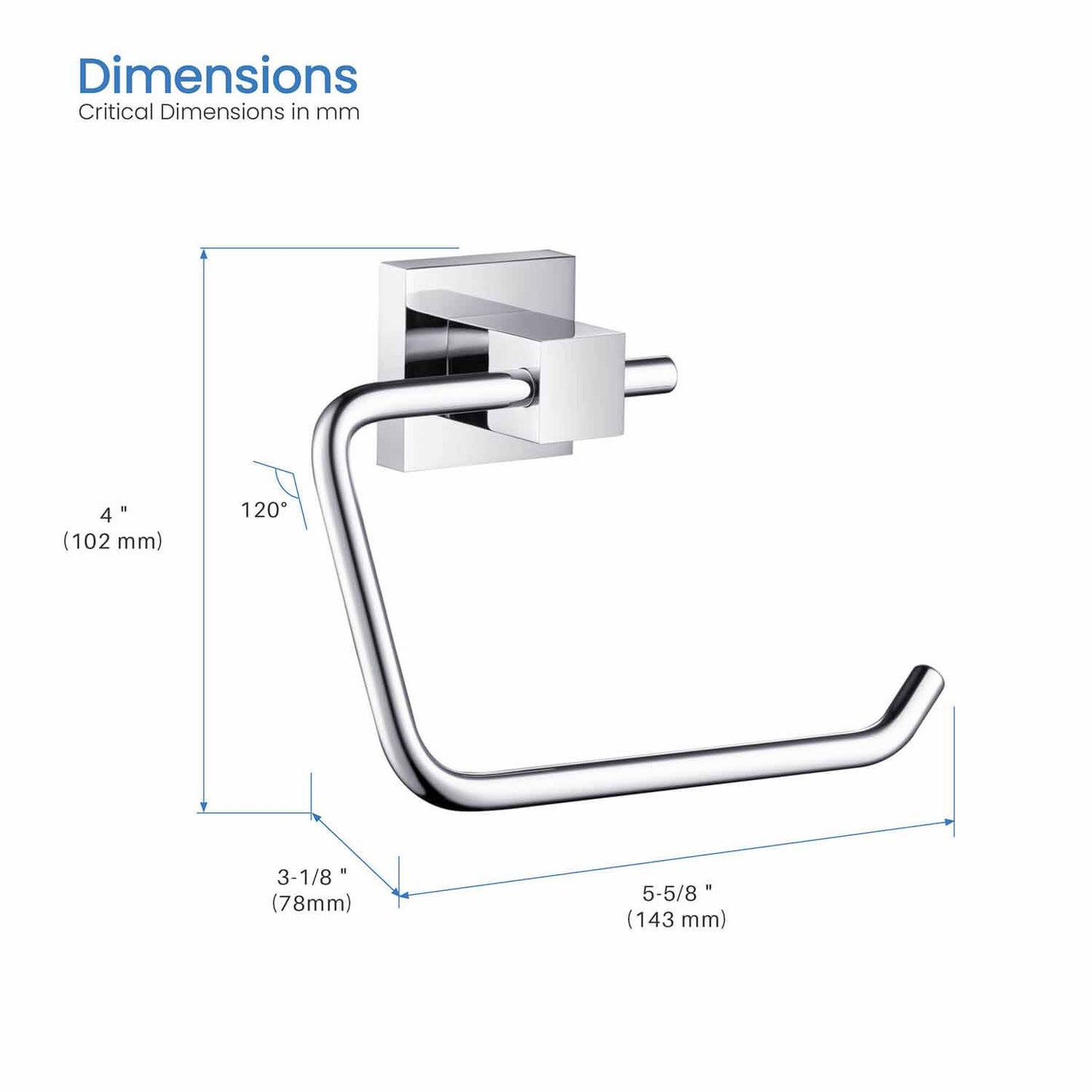 Brass Tissue Holder – Stylish, Durable, and Easy to Install AA010241