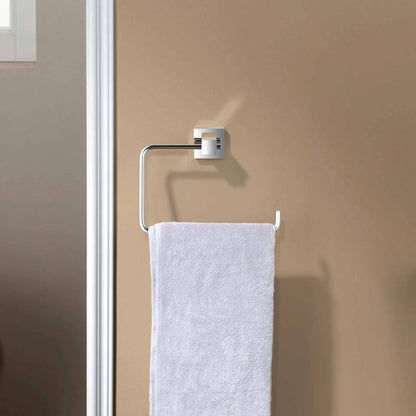 Elegant Heavy-Duty Brass Towel Ring AA010250