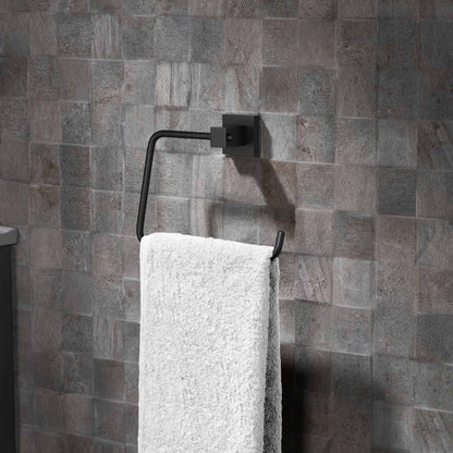 Elegant Heavy-Duty Brass Towel Ring AA010250