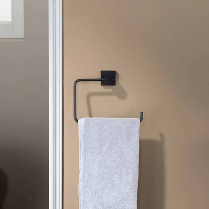 Elegant Heavy-Duty Brass Towel Ring AA010250