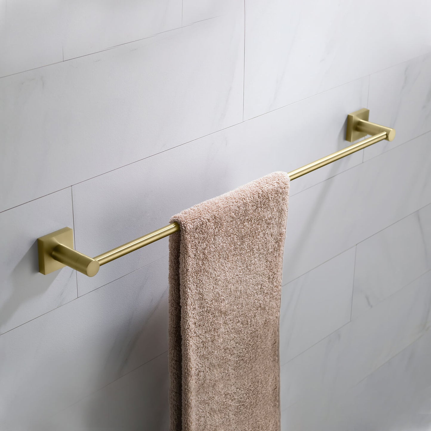 Brass Towel Bar with Strong SUS304 Installation Bracket AA020053